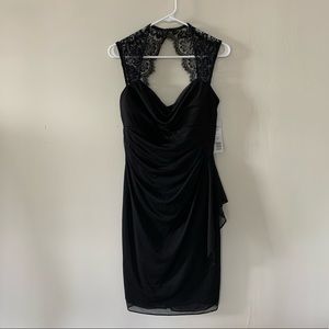 Black semi-formal/formal dress, size 8